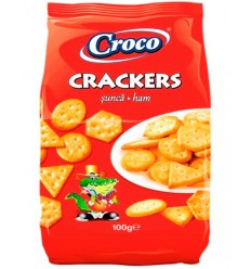 CROCO CRACKERS SUNCA 100G/12
