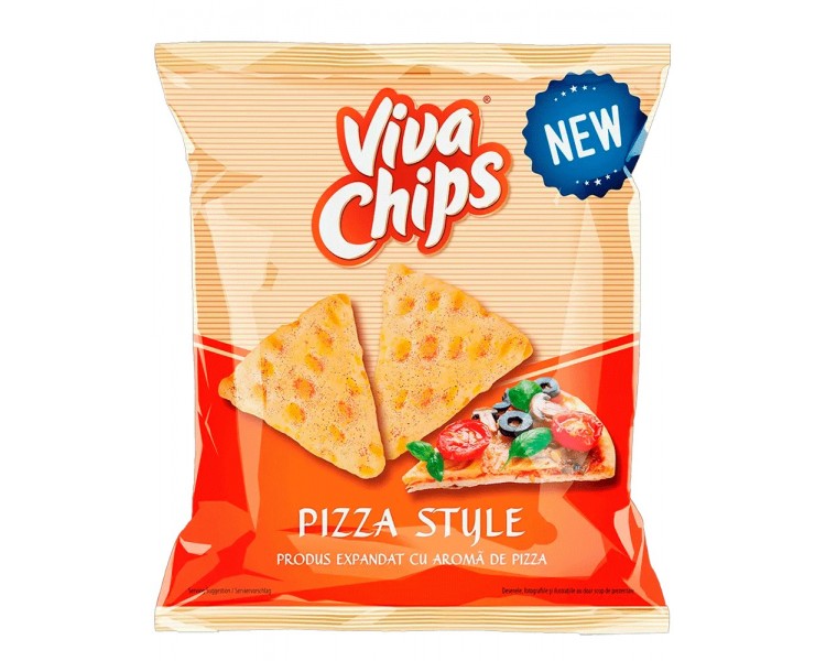 VIVA CHIPS PIZZA 100GR/20