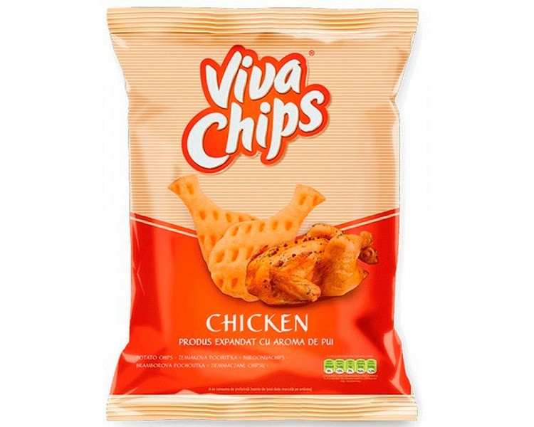 Viva Chips Pollo 100G