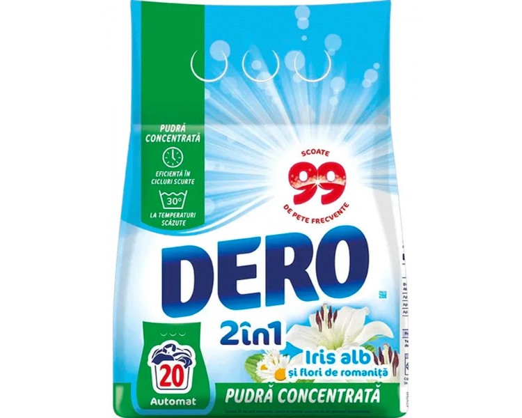 DERO 2IN1 IRIS ALB 2KG/6