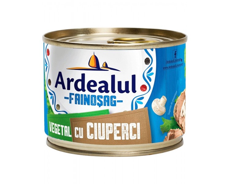 ARDEALUL PATE VEGETAL CIUPERCI 200G/6