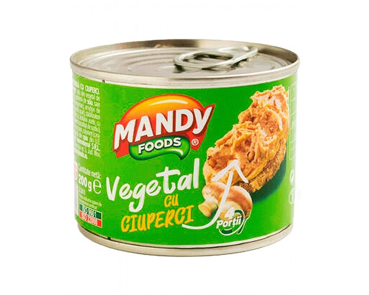 Pate Vegetal cu Ciuperci 200G