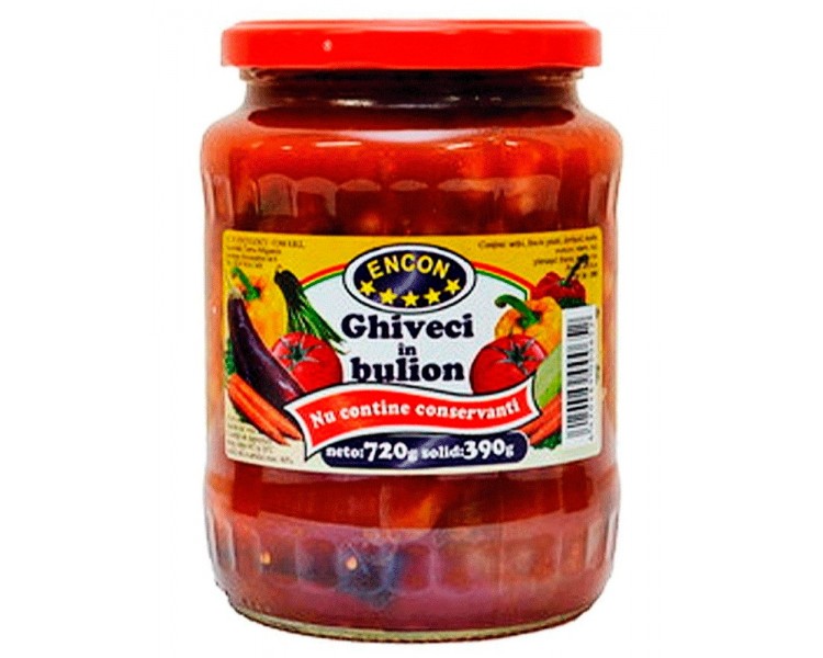 ENCON MEZCLA VERDURAS 720G/6