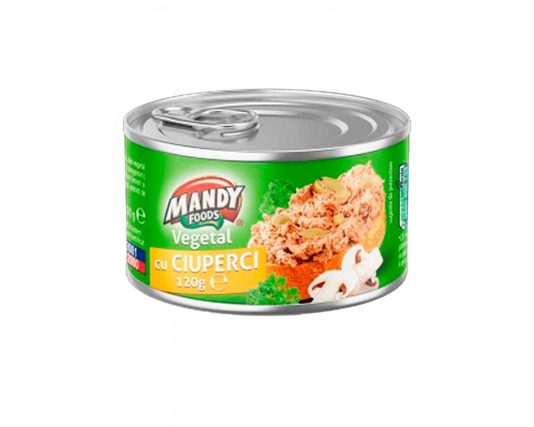 Paté Vegetal con Champiñones 120G