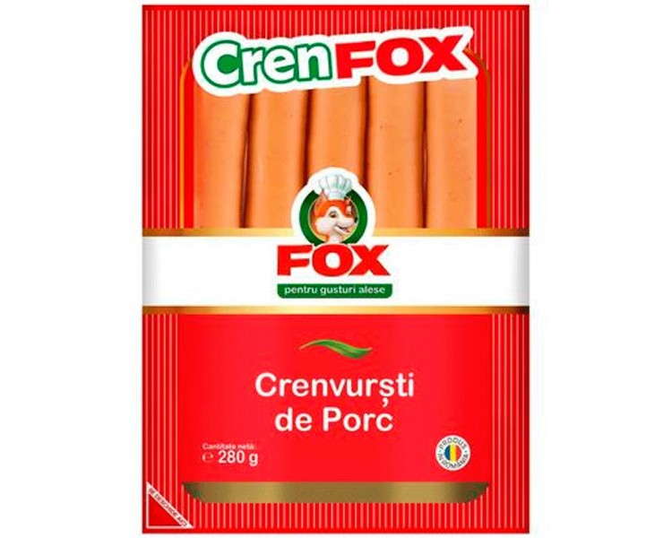 FOX CREMWURSTI PORC 300G