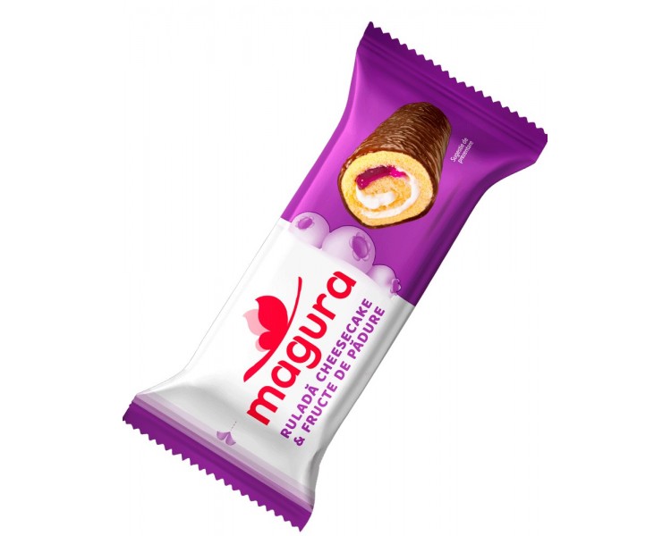 Magura Minirollito Cheesecake y Fruta del Bosque