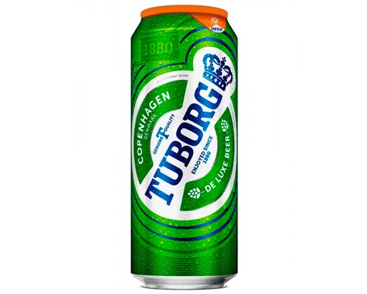 CERVEZA TUBORG LATA 0.5L/24