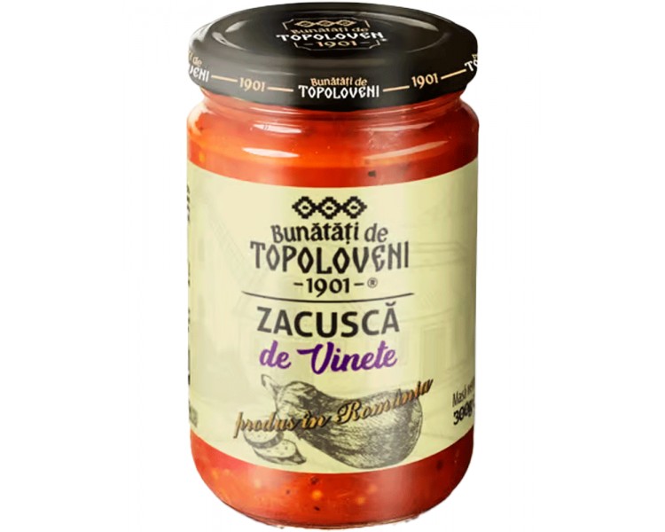 TOPOLOVENI ZACUSCA VINETE 300G/12
