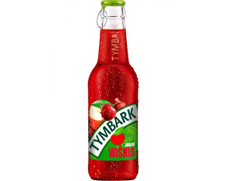 TYM CEREZA-MANZANA BOTELLA 0,25L/24