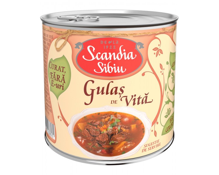 SCANDIA GULAS VITA 400G/6