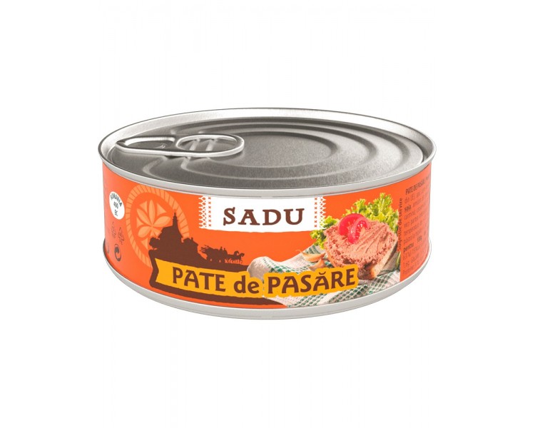 Pate ÈšÄƒrÄƒnesc de PasÄƒre Sadu 100g