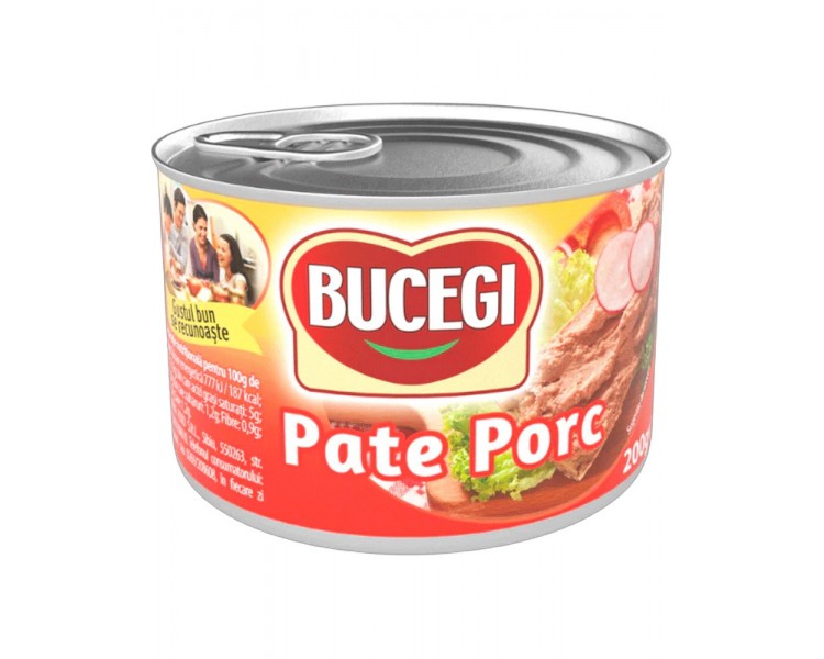 Pate de Porc Bucegi 200g