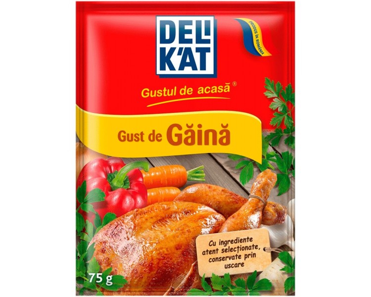 Delikat cu Gust de Gaina 75g