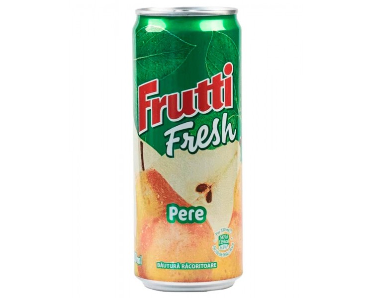 FRUTTI FRESH PERA LATA 0.33L/24