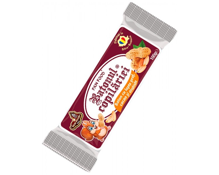 PAN FOOD BATONUL COPILARIEI ARAHIDE 100G/30