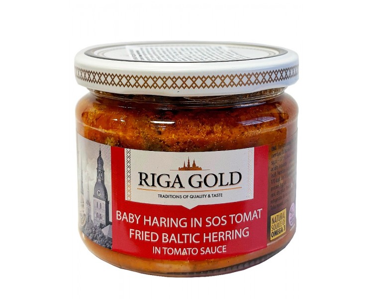 RIGA BABY ARENQUE SALSA TOMATE 280G