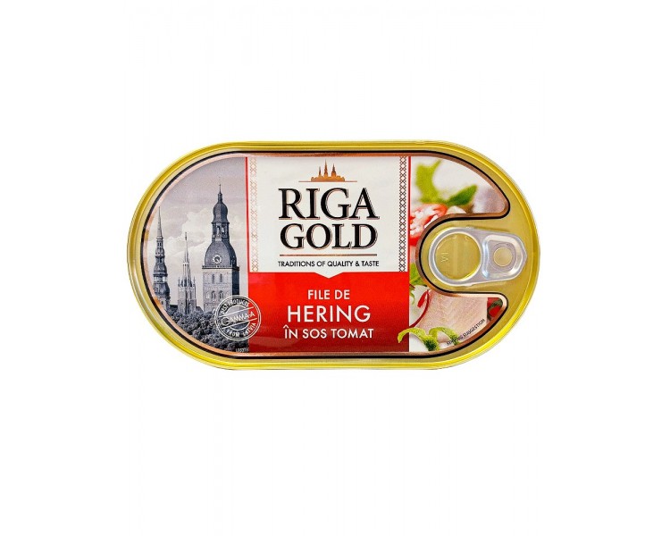 RIGA HERING FILE SOS TOMATE 190G