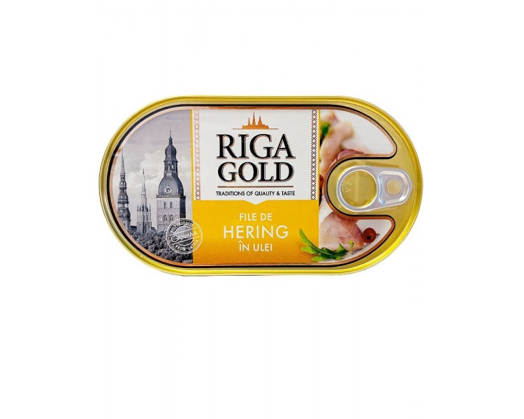 RIGA ARENQUE FILETE ACEITE 190G