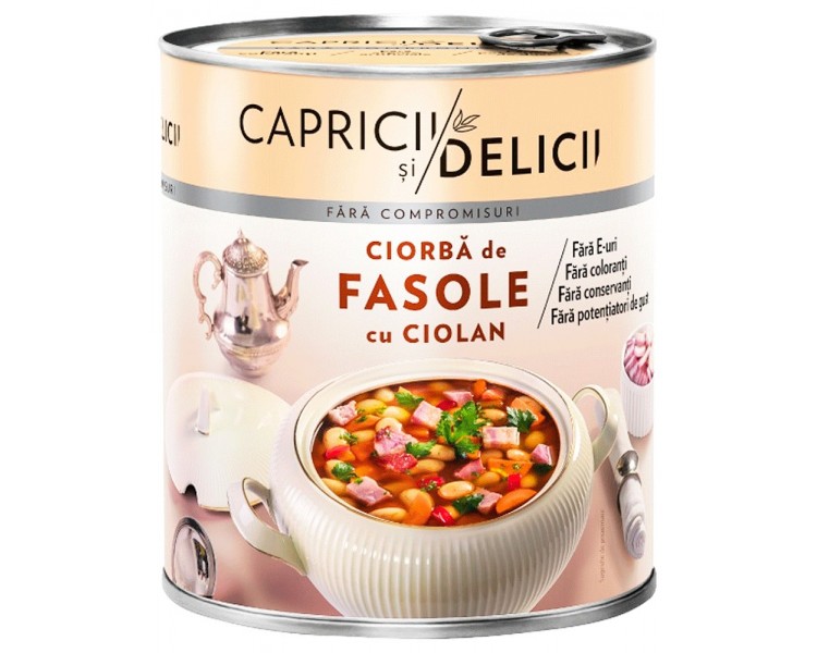 CAPRICII CIORBA FASOLE CIOLAN 400G