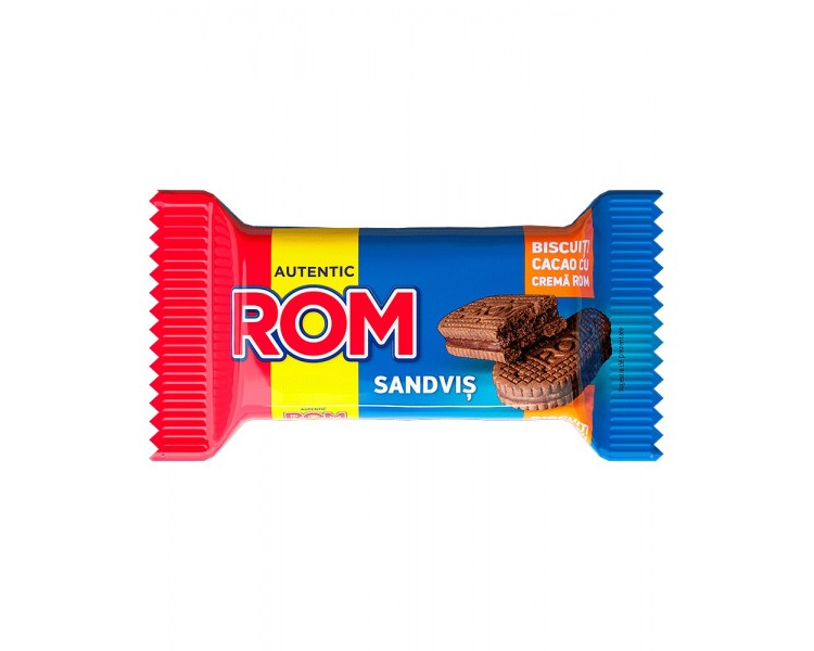 KANDIA ROM SANDVIS CACAO-CREMA ROM 36G