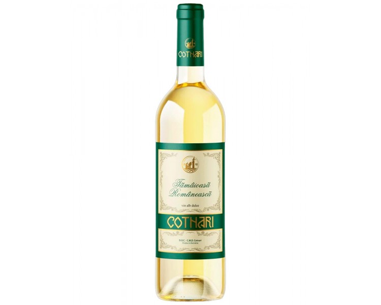 COTNARI TAMAIOASA ROMANEASCA ALB DULCE 0.75L/12