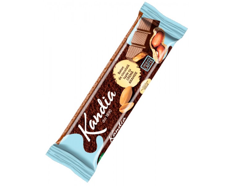KANDIA BARRITA LECHE-CACAHUETES 46G