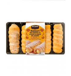 Rulouri cu Crema de Vanilie
