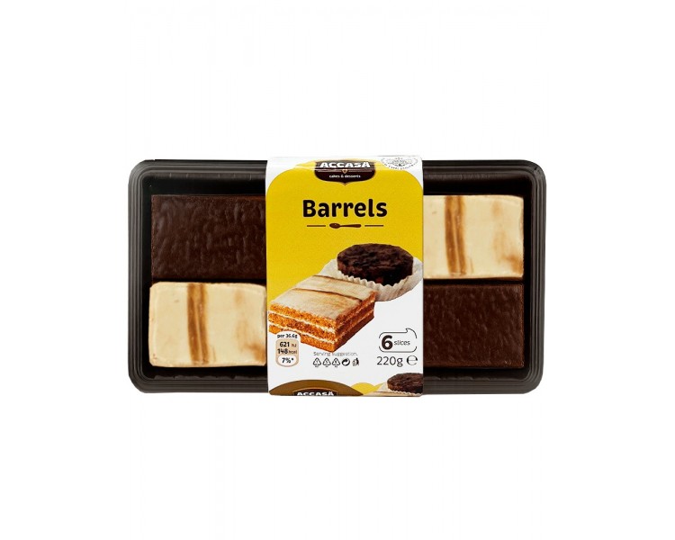 ACCASA PASTEL MINI BARRIL 300G/8