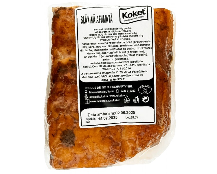 KOKET SLANINA AFUMATA VID