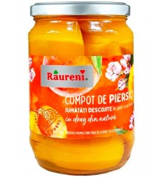 RAURENI COMPOT PIERSICI JUMATATI DESCOJITE 680G