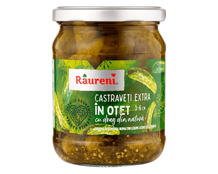 RAURENI CASTRAVETI EXTRA 3-6CM 680G