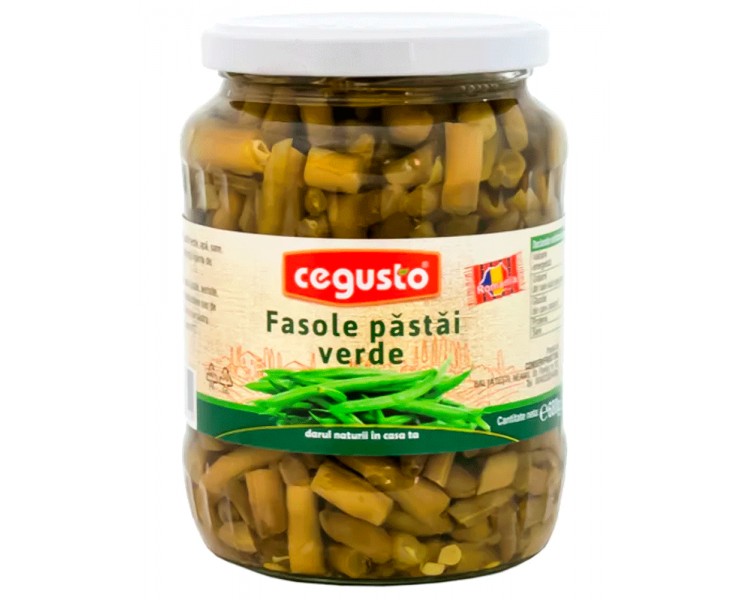 CONSERVFRUCT FASOLE VERDE 700G/6