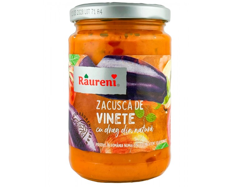 RAURENI ZACUSCA VINETE 300G/6