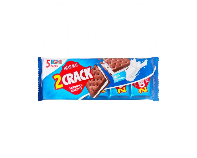 ROSHEN 2 CRACK GALLETAS LECHE-VAINILLA 190G
