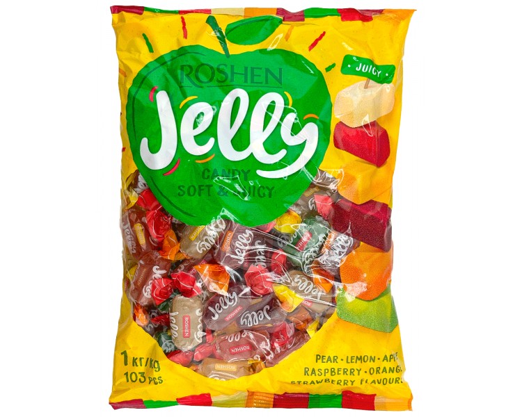 ROSHEN JELLY CARAMELOS GELATINA FRUTA 1KG