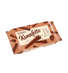 ROSHEN KONAFETTO BARQUILLOS ROLLS CACAO 140G/15