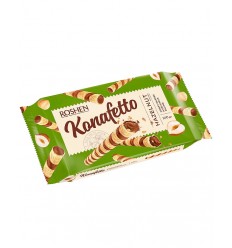 ROSHEN KONAFETTO BARQUILLOS ROLLS AVELLANAS 140G/15