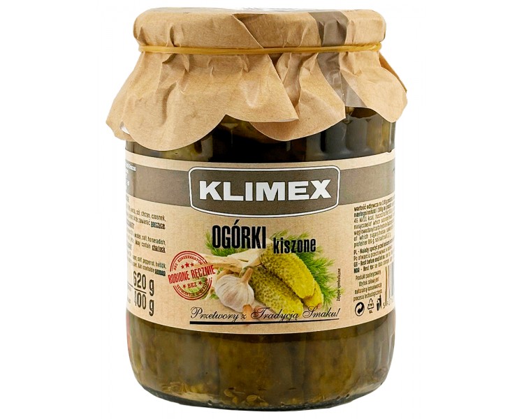 ARSENAL KLIMEX PEPINILLOS SALMUERA 620G