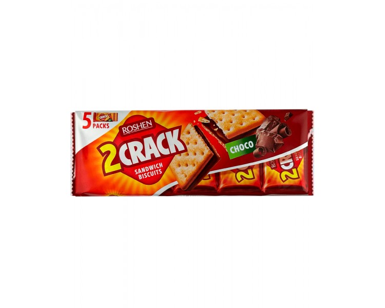 ROSHEN 2 CRACK GALLETAS CHOCOLATE 190G/26