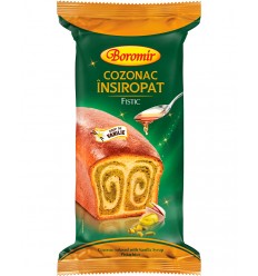 BOROMIR COZONAC INSIROPAT FISTIC 550G