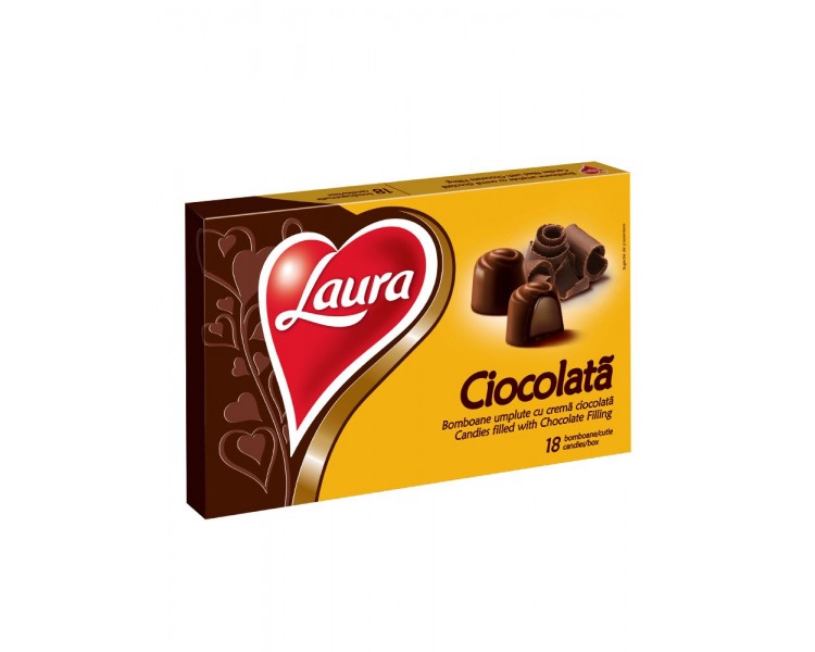 Bomboane Laura cu Crema de Ciocolata
