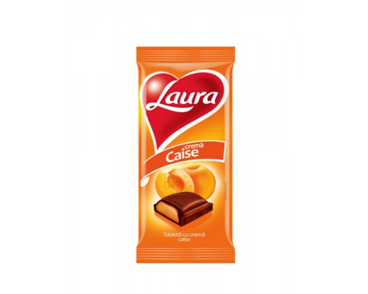 Chocolate Laura con Crema de Albaricoques