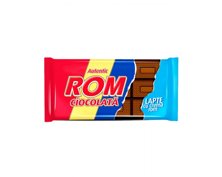 Tableta Ciocolata Lapte Rom 88G