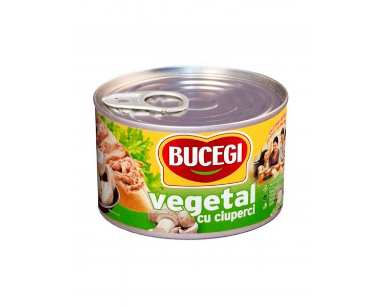 Paté Vegetal con Champiñones Bucegi 200G