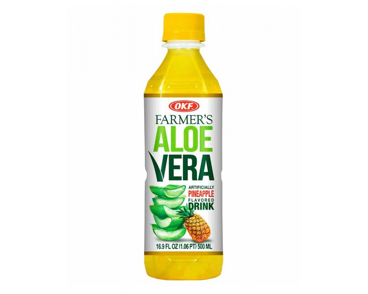 OKF FARMERS ALOE VERA-PIÑA 0.5L/20
