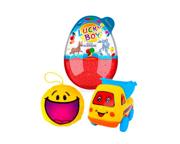 LUCKY OUA CIOCOLATA BAIETI 30G/8