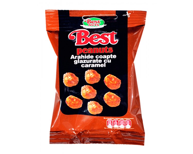 BEST CACAHUETES CARAMELO 50G/18