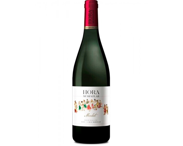 MURFATLAR HORA MERLOT SEMIDULCE 0.75L/6