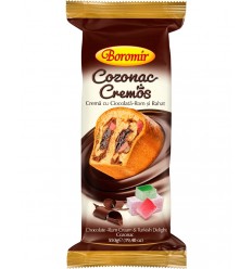 BOROMIR BIZCOCHO CHOCOLATE-RON-FRUTA CONFITADA 550G/9