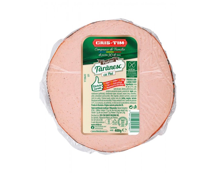 CRISTIM MORTADELA CAMPESINA POLLO 400G